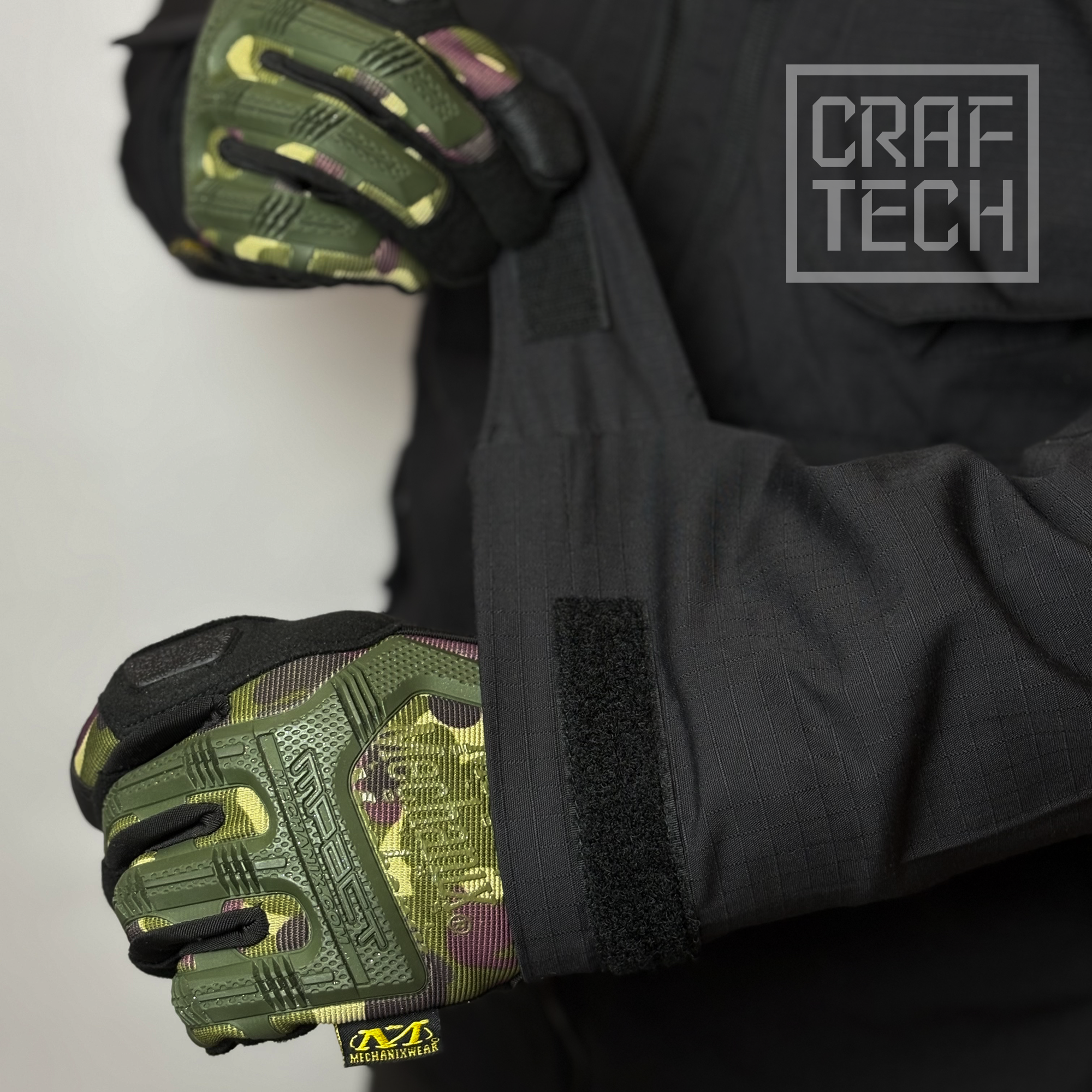 CRAFTECH ALPHA SW Тактична вітровка Чорна