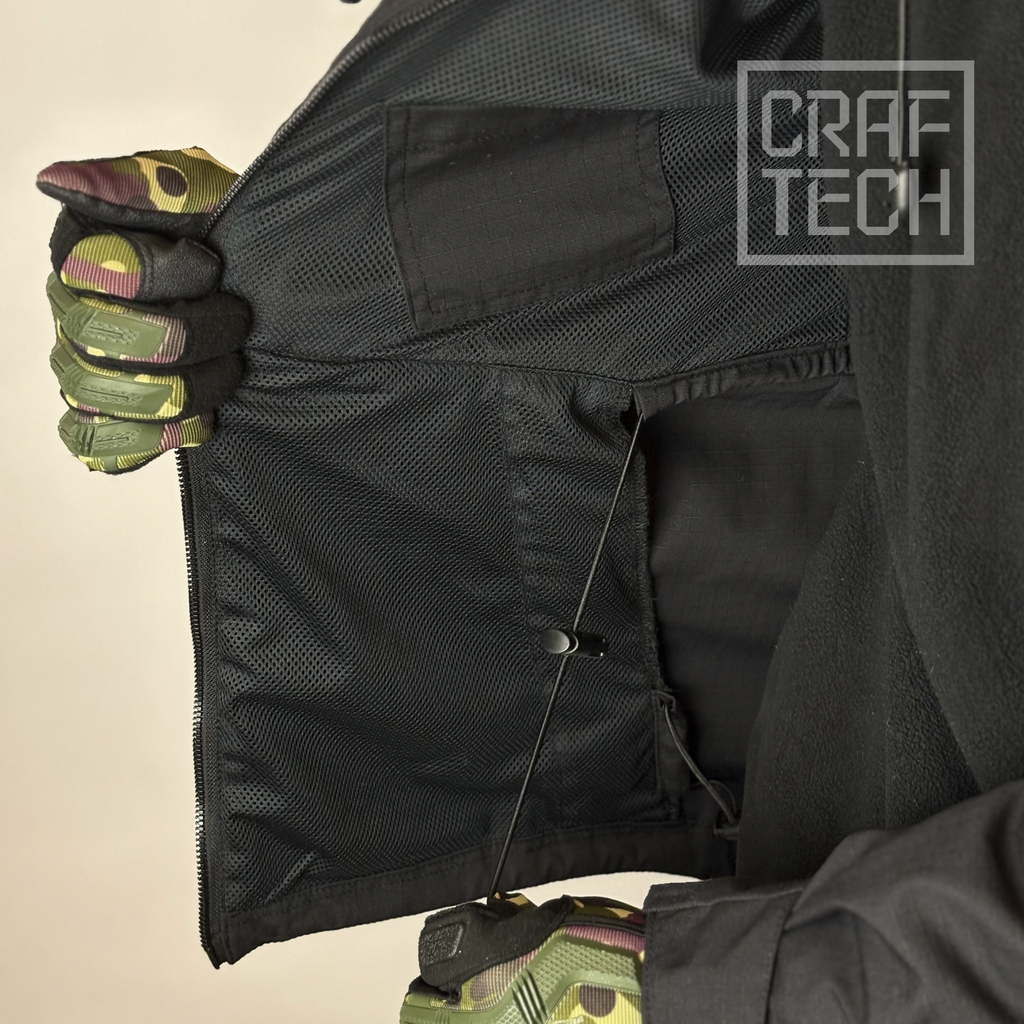 CRAFTECH ALPHA SW Тактична вітровка Чорна