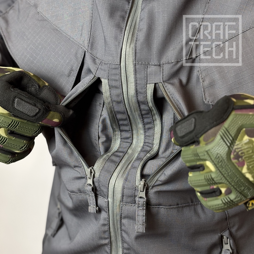 CRAFTECH ALPHA SW Тактична вітровка Графіт