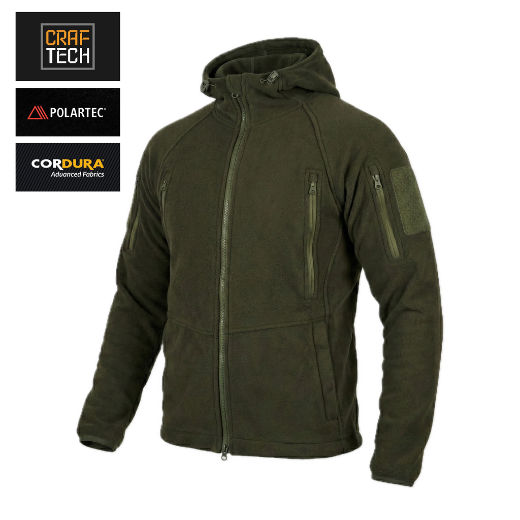 Тактична флісова кофта CRAFTECH THERMACORE Gen 3.2 Olive