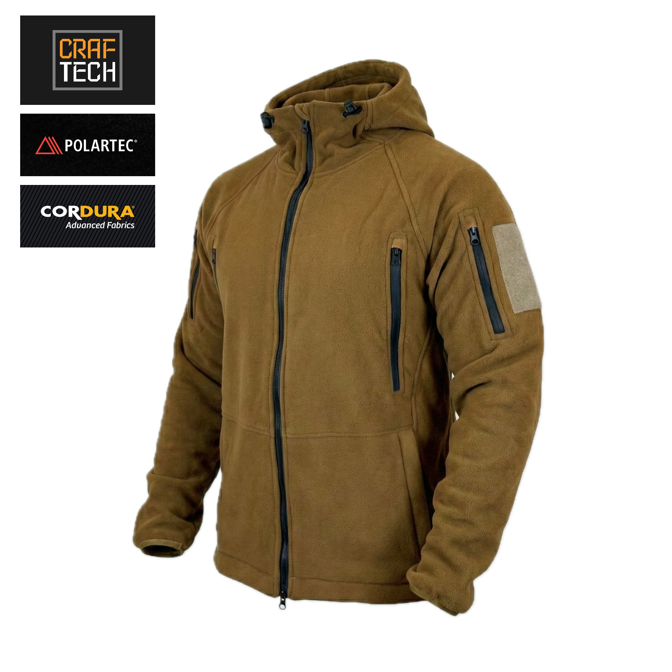 Тактична флісова кофта CRAFTECH THERMACORE Gen 3.2 Olive