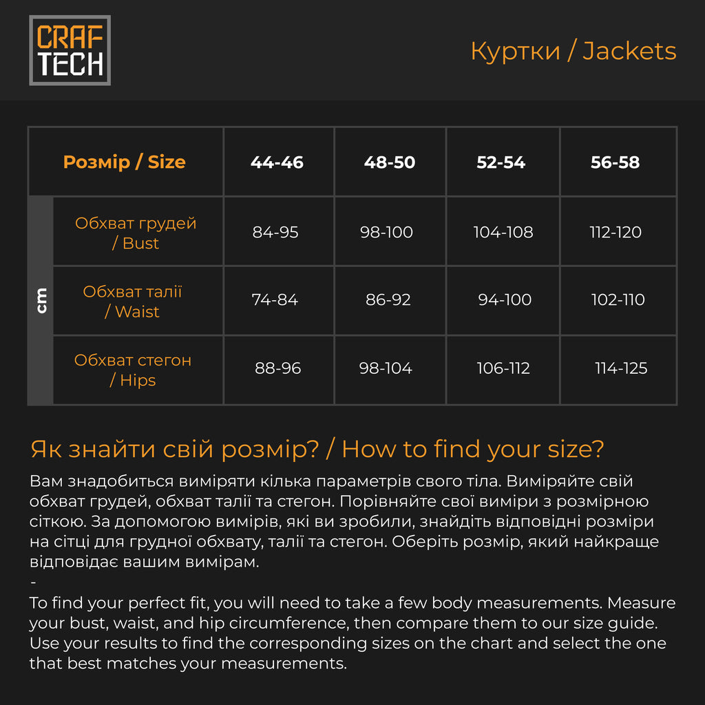 CRAFTECH ALPHA SW Тактична вітровка Графіт