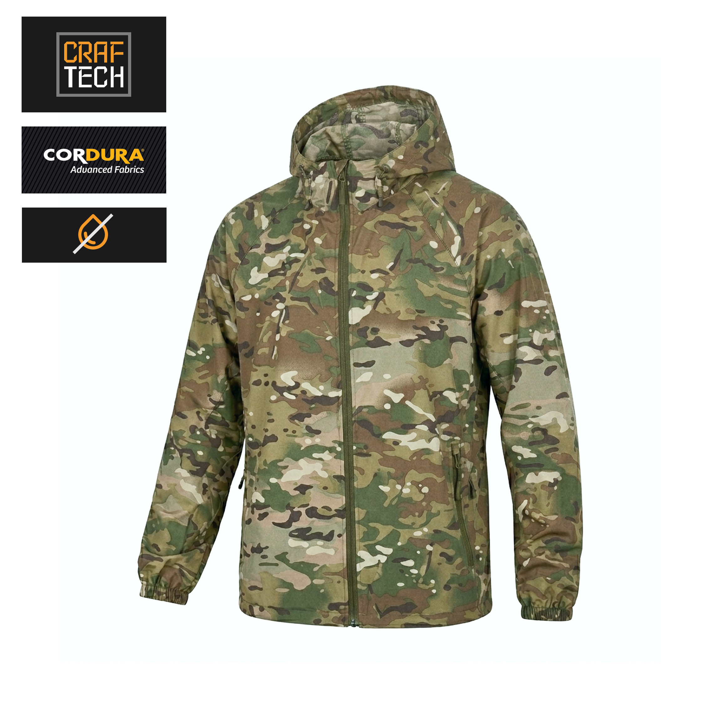 Тактична Вітровка CRAFTECH FLEX SW Multicam Літня