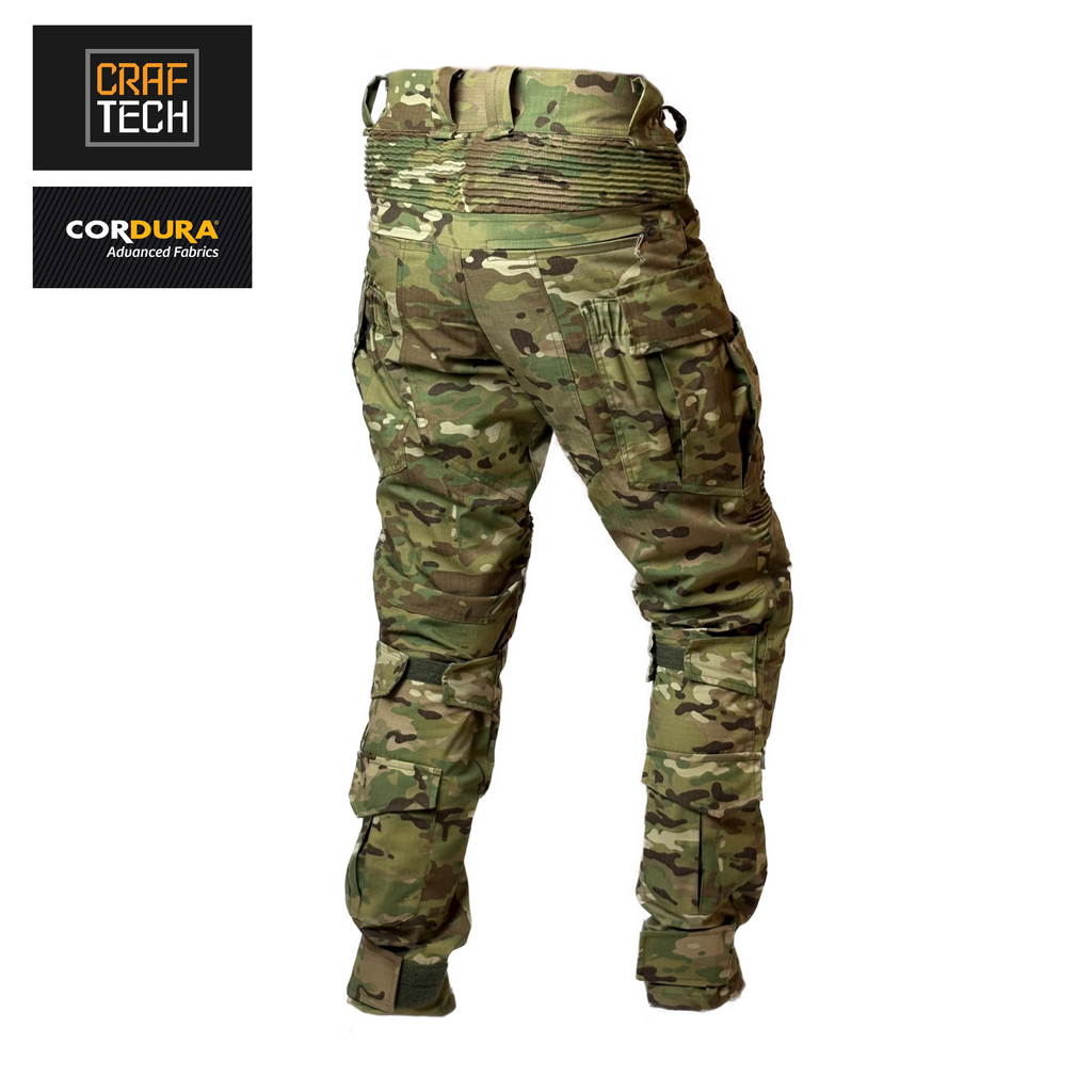 CRAFTECH SUNSTRIKER GEN 3.2 Штани штурмові з наколінниками Multicam