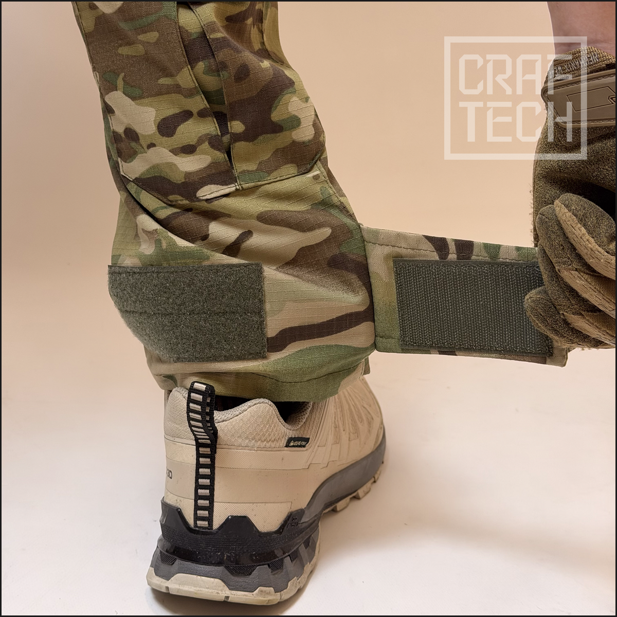 Штурмові штани CRAFTECH SNOWSTRIKER GEN 4 демісезонні з наколінникамі MultiCam