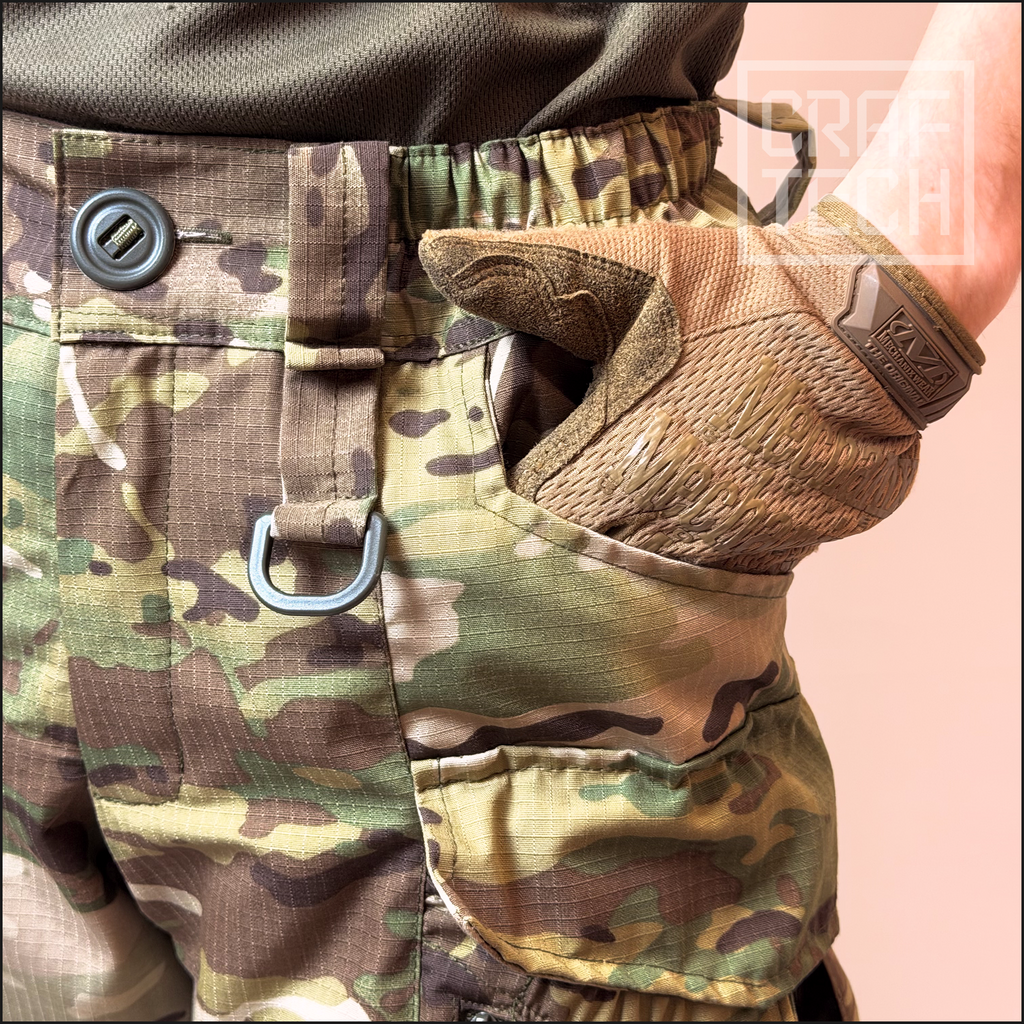 Штурмові штани CRAFTECH SNOWSTRIKER GEN 4 демісезонні з наколінникамі MultiCam