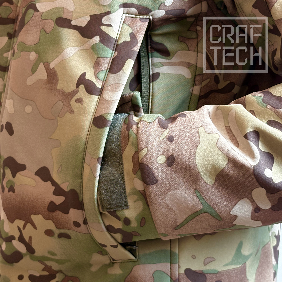 Тактична куртка CRAFTECH SOFTCORE Gen 2 PrimaLoft Multicam