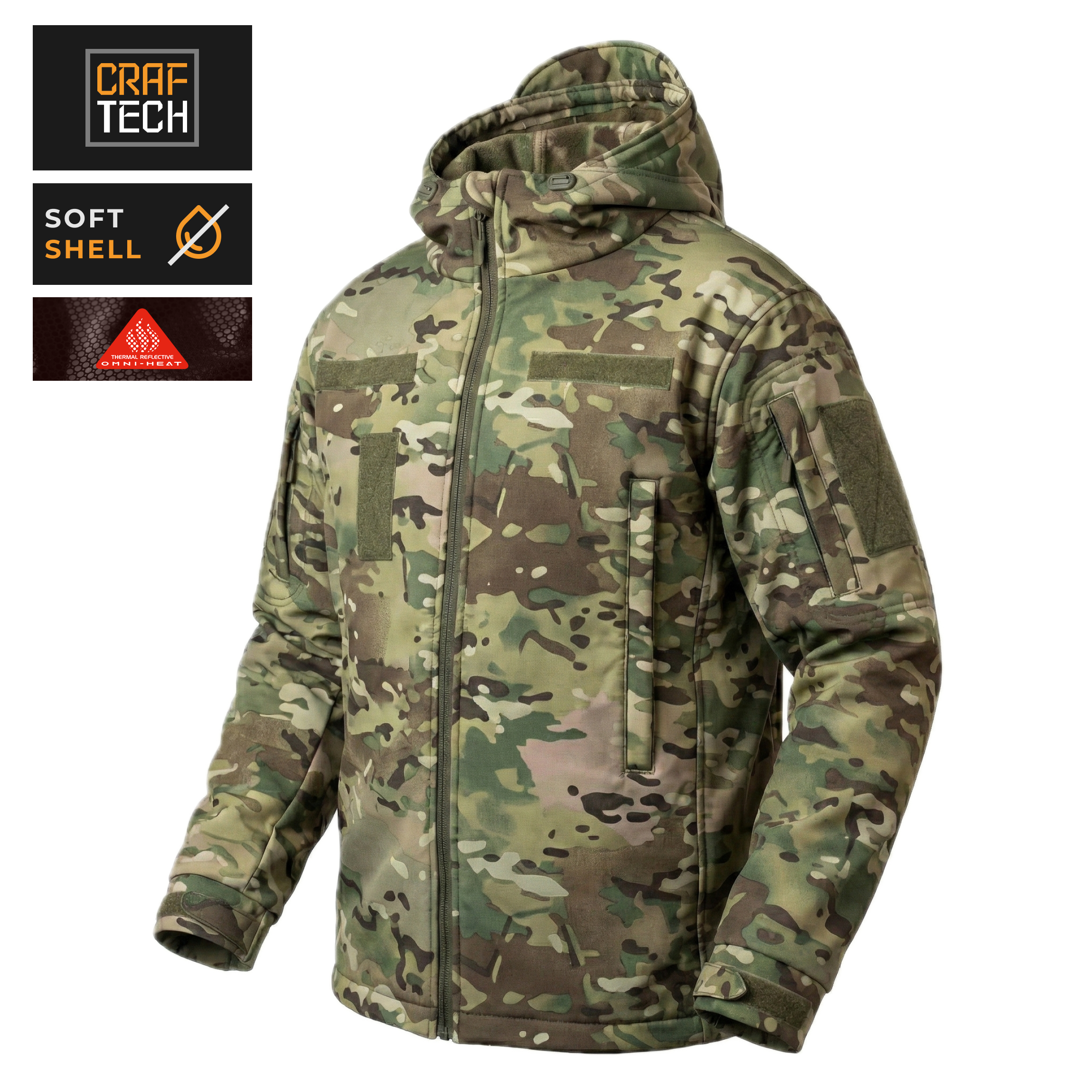 Куртка тактична CRAFTECH SOFTCORE Multicam 