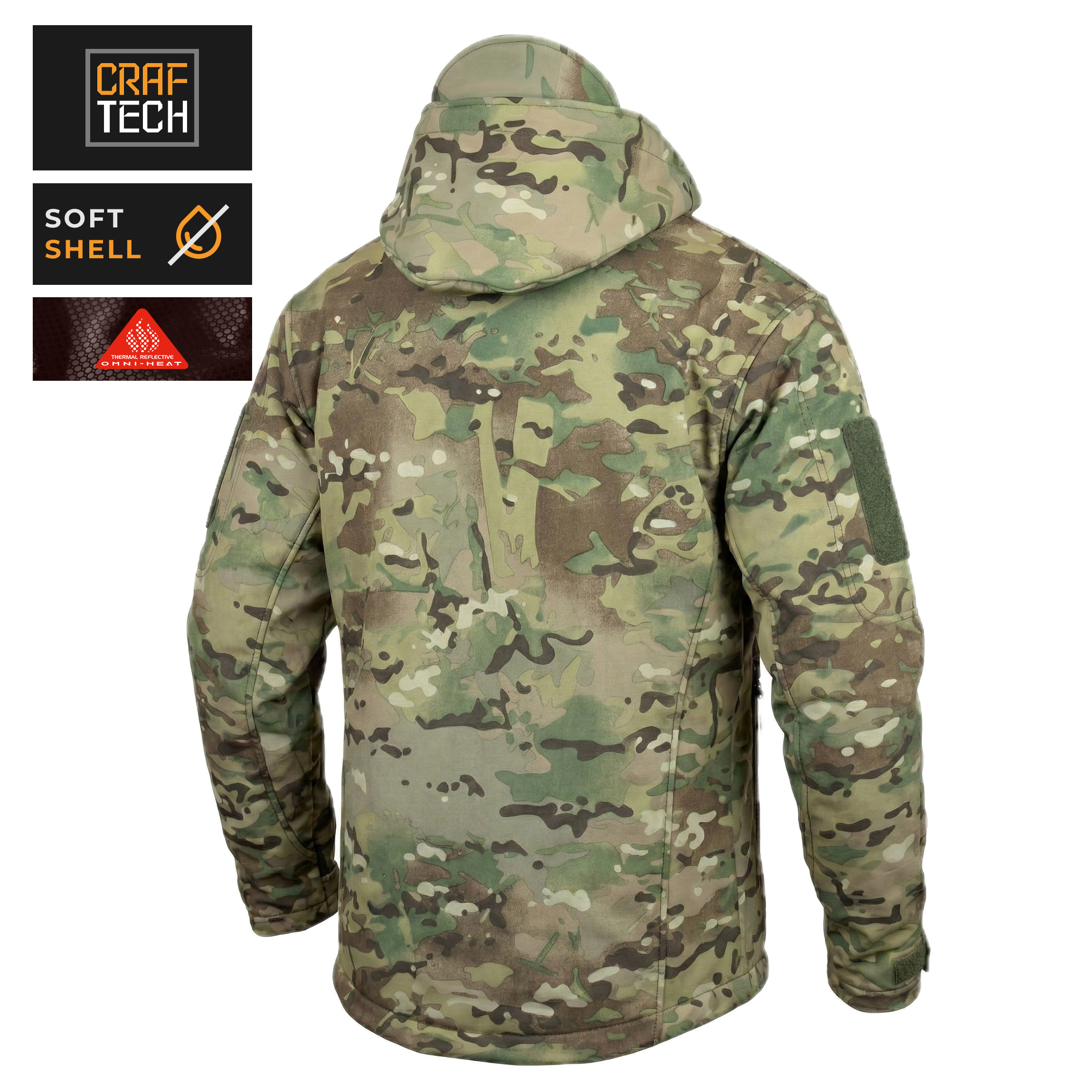 Куртка тактична CRAFTECH SOFTCORE Multicam 