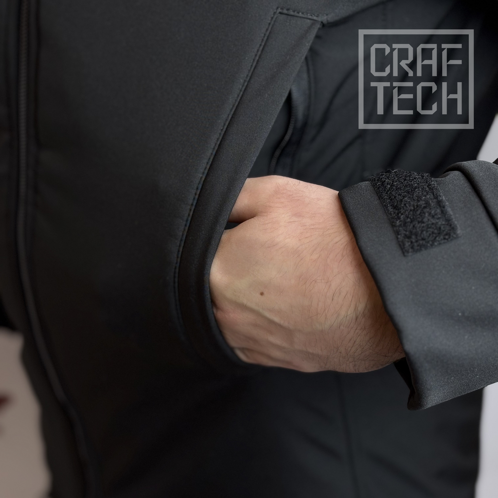 Куртка тактична CRAFTECH SOFTCORE Black