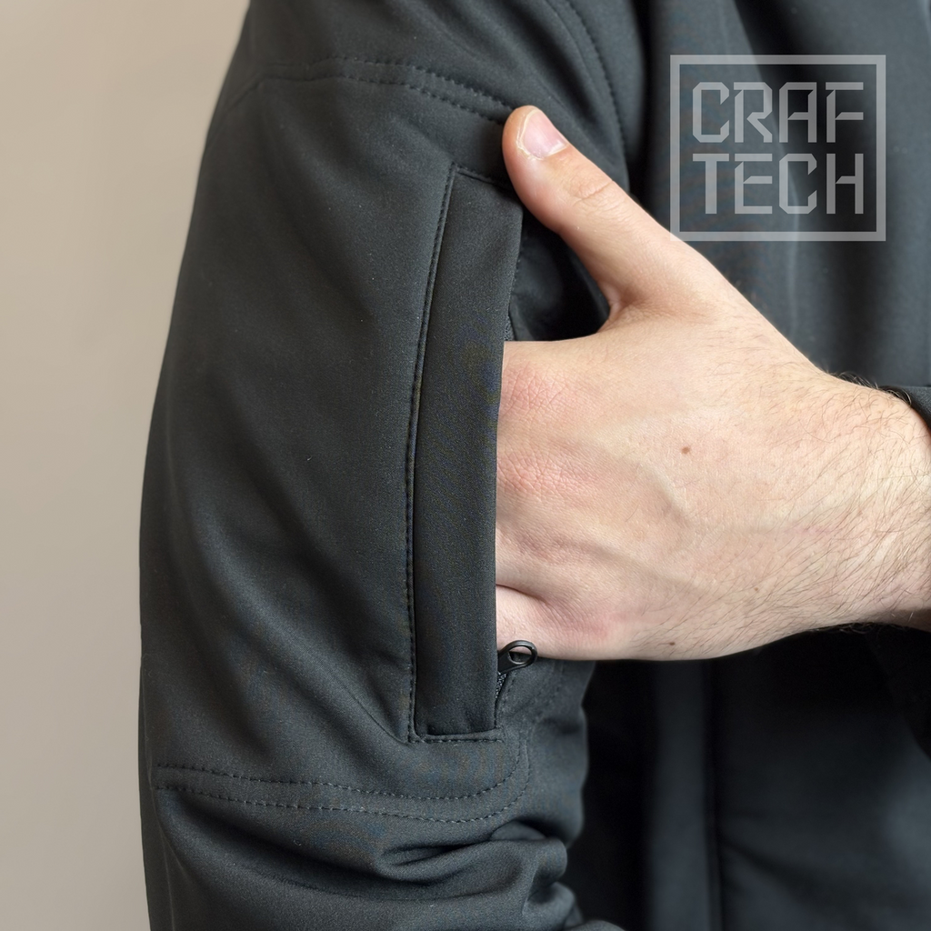 Куртка тактична CRAFTECH SOFTCORE Black