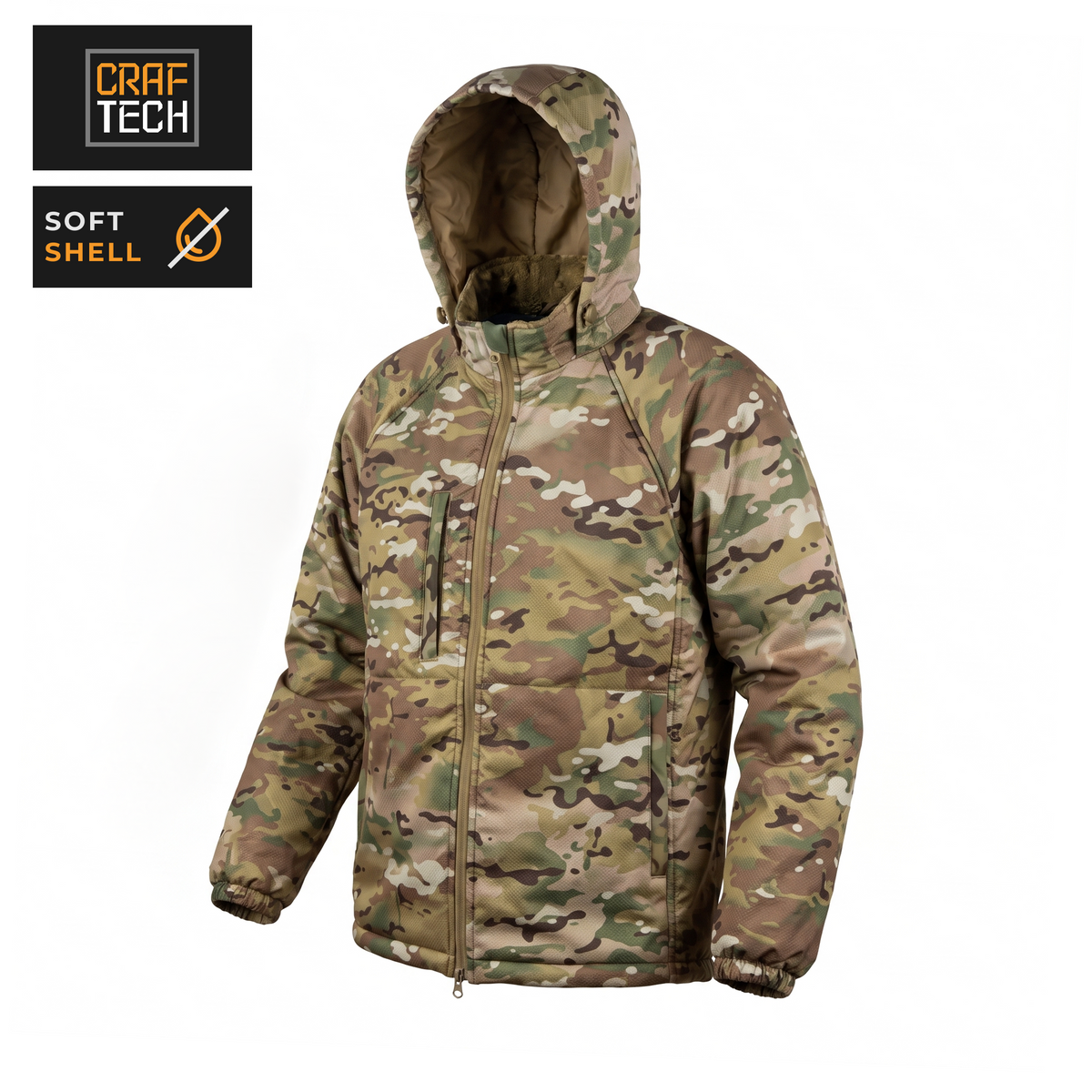 Тактична куртка CRAFTECH THERMACORE SW Multicam