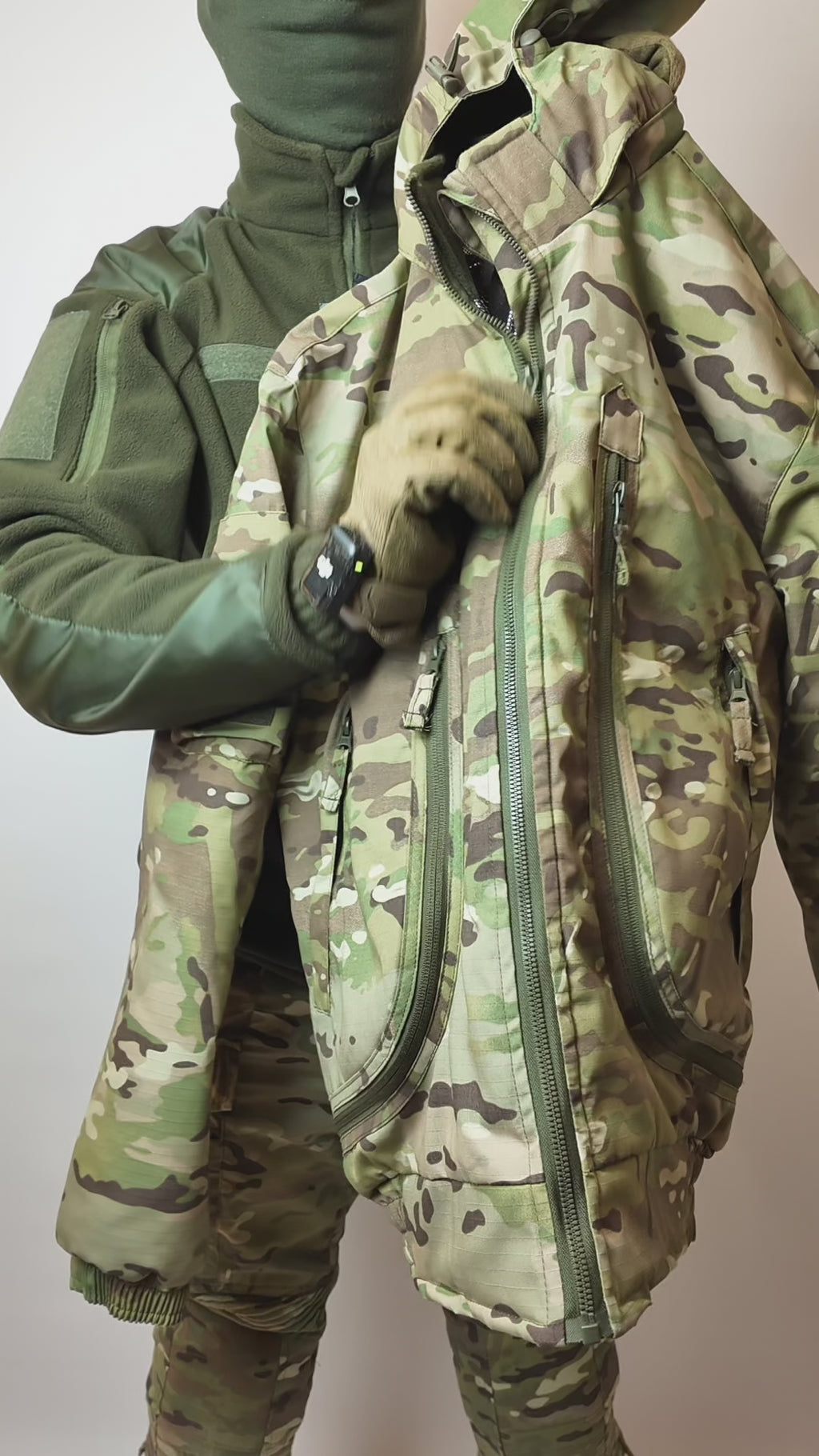 Куртка-бомбер тактична CRAFTECH STORMFLIGHTER Multicam